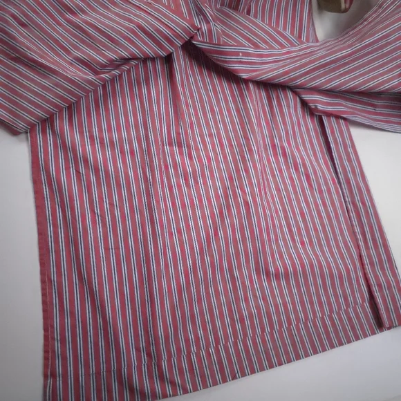 New Southern Tide Striped Red and White Womens Belted Pocketed Maxi Dress Sz S - Picture 11 of 15